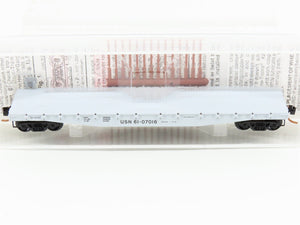 N Scale Micro-Trains MTL 45220 USN United States Navy 50' Flatcar #61-07016