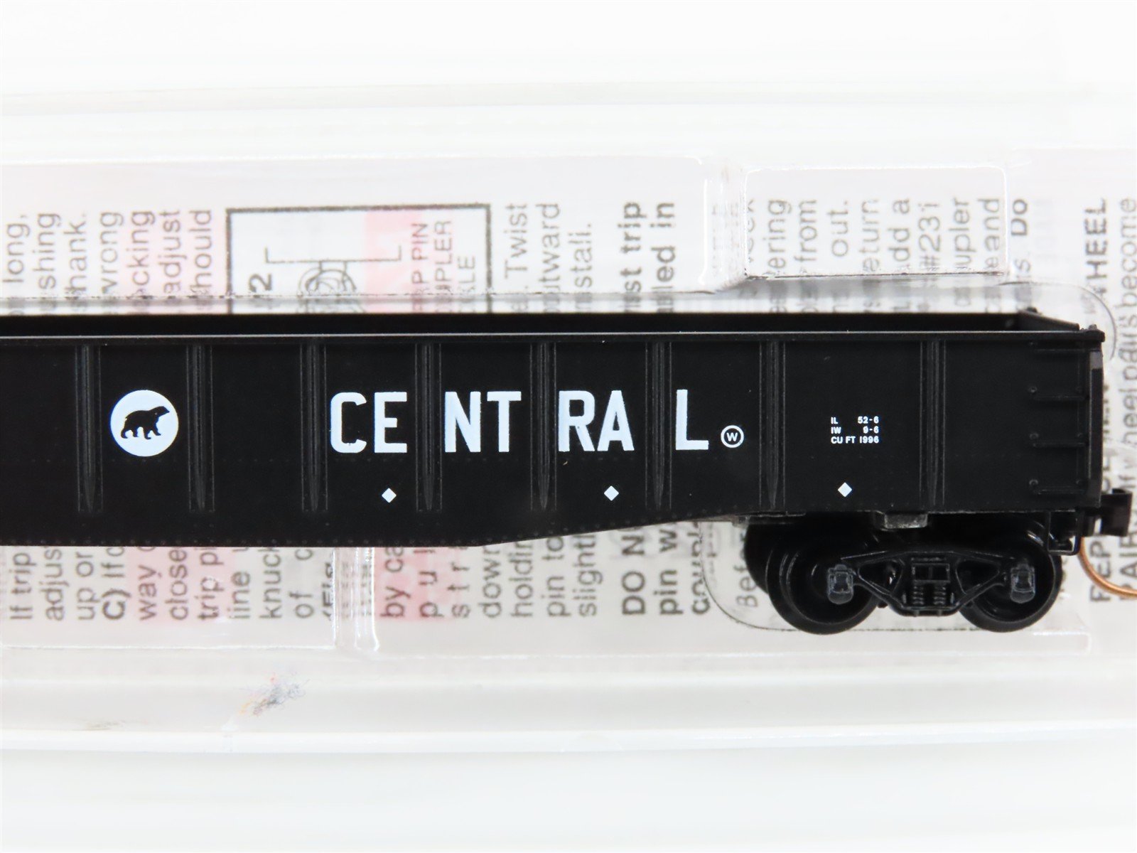 N Scale Micro-Trains MTL 46250 AC Algoma Central 50' Drop End Gondola #715