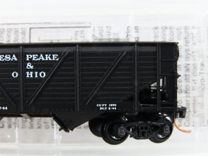 N Scale Micro-Trains MTL 57070 C&O Chesapeake & Ohio 33' Twin Bay Hopper #55463
