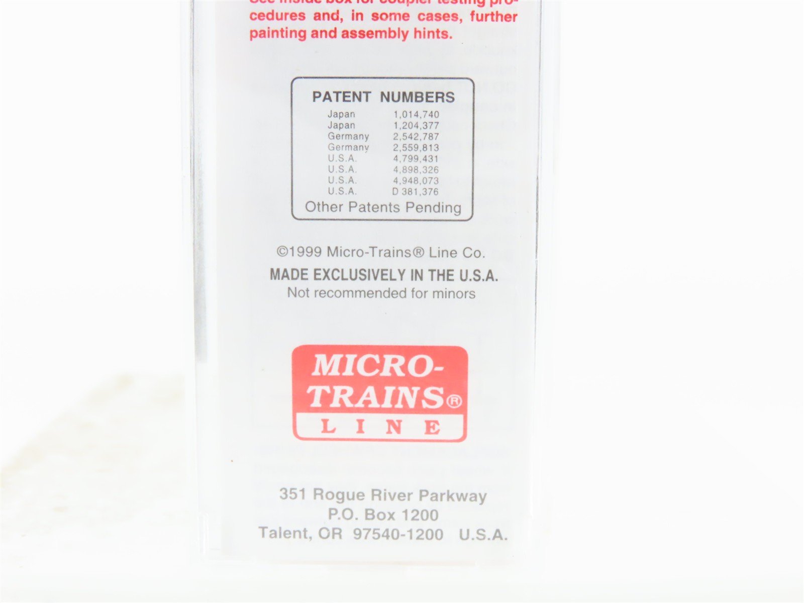 N Scale Micro-Trains MTL 20400 B&M Boston & Maine 40' Standard Boxcar #74706