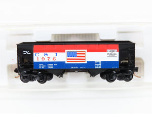 N Scale Micro-Trains MTL 55430 C&I Cambria & Indiana 33' Twin Bay Hopper #55463