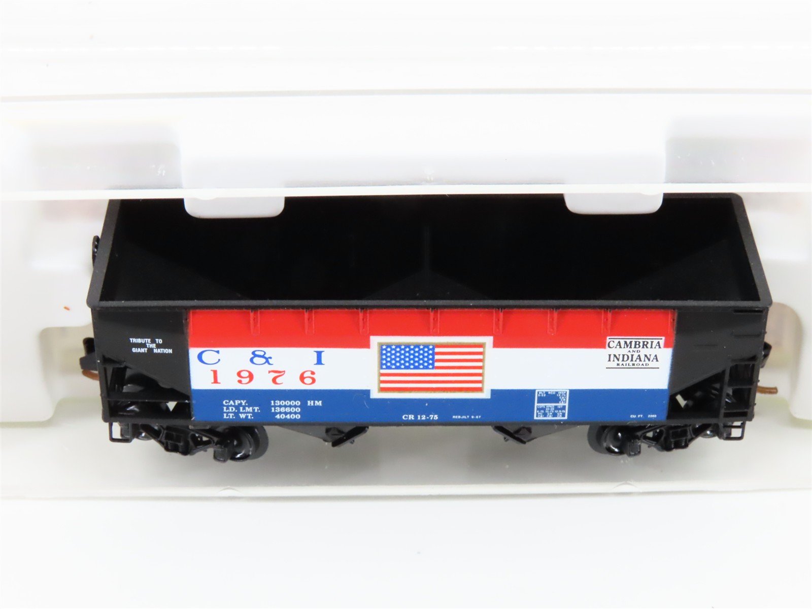 N Scale Micro-Trains MTL 55430 C&I Cambria & Indiana 33' Twin Bay Hopper #55463