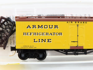 N Scale Micro-Trains MTL 58030 Armour Refrigerator Line 36' Wood Reefer #7306