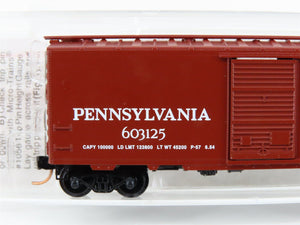 N Scale Micro-Trains MTL 20780 PRR Pennsylvania 40' Boxcar #603125