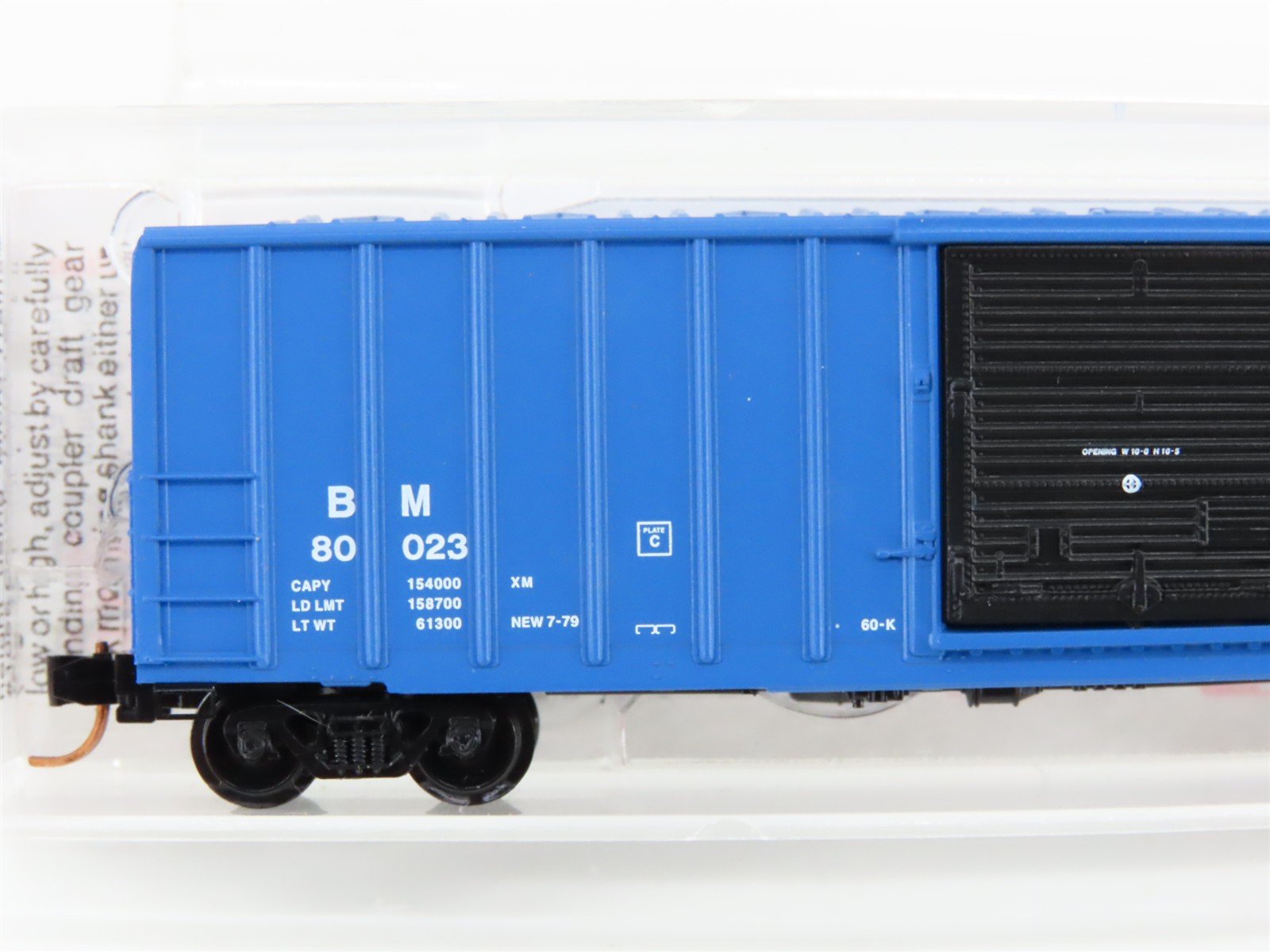 N Scale Micro-Trains MTL 25240 B&M Boston & Maine 50' Boxcar #80023