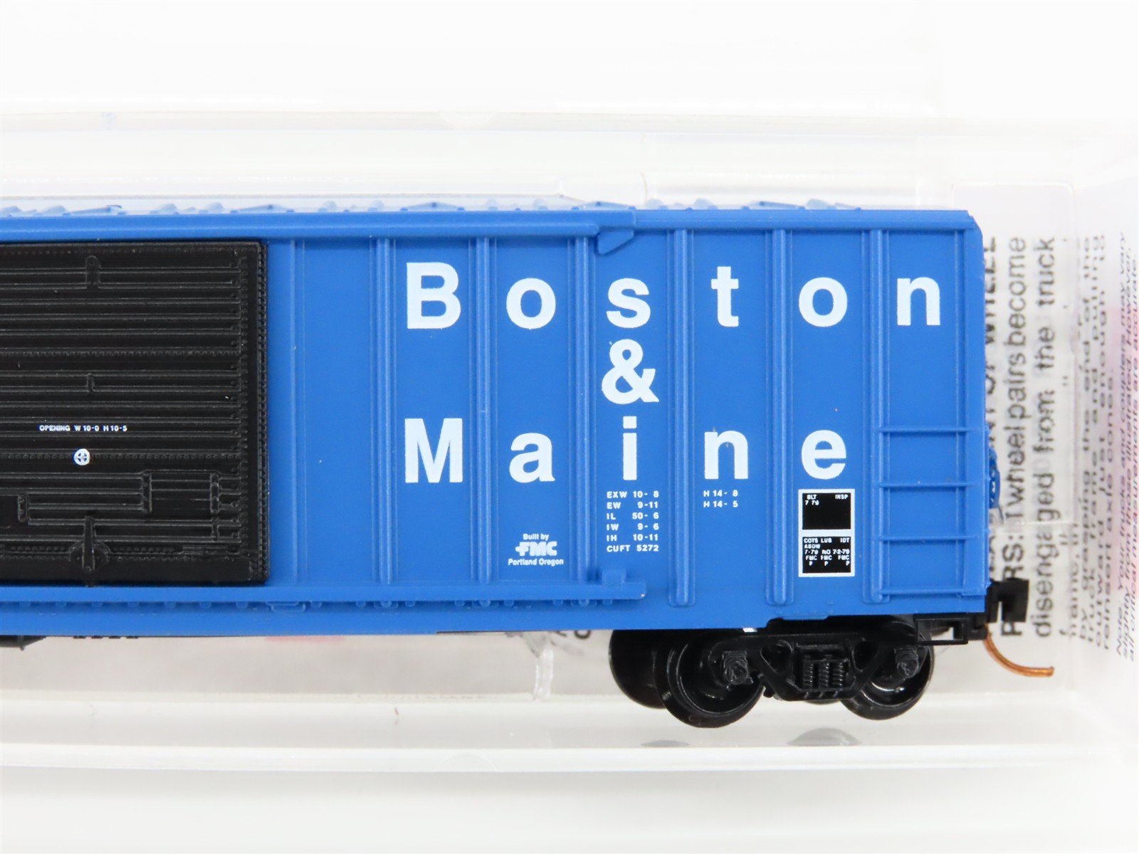 N Scale Micro-Trains MTL 25240 B&M Boston & Maine 50' Boxcar #80023