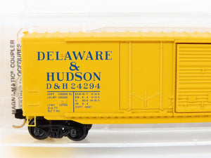 N Scale Micro-Trains MTL 76020 D&H Delaware & Hudson 50' Boxcar #24294