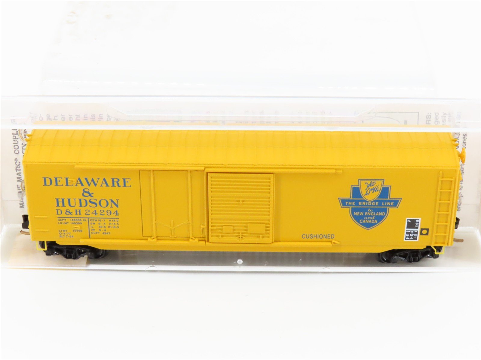 N Scale Micro-Trains MTL 76020 D&H Delaware & Hudson 50' Boxcar #24294