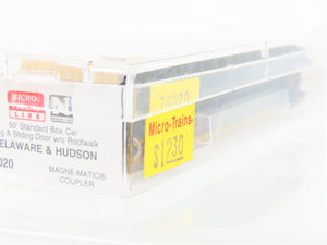 N Scale Micro-Trains MTL 76020 D&H Delaware & Hudson 50' Boxcar #24294