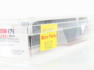 N Scale Micro-Trains MTL 45180 USAX US Army 50' Flatcar #38064