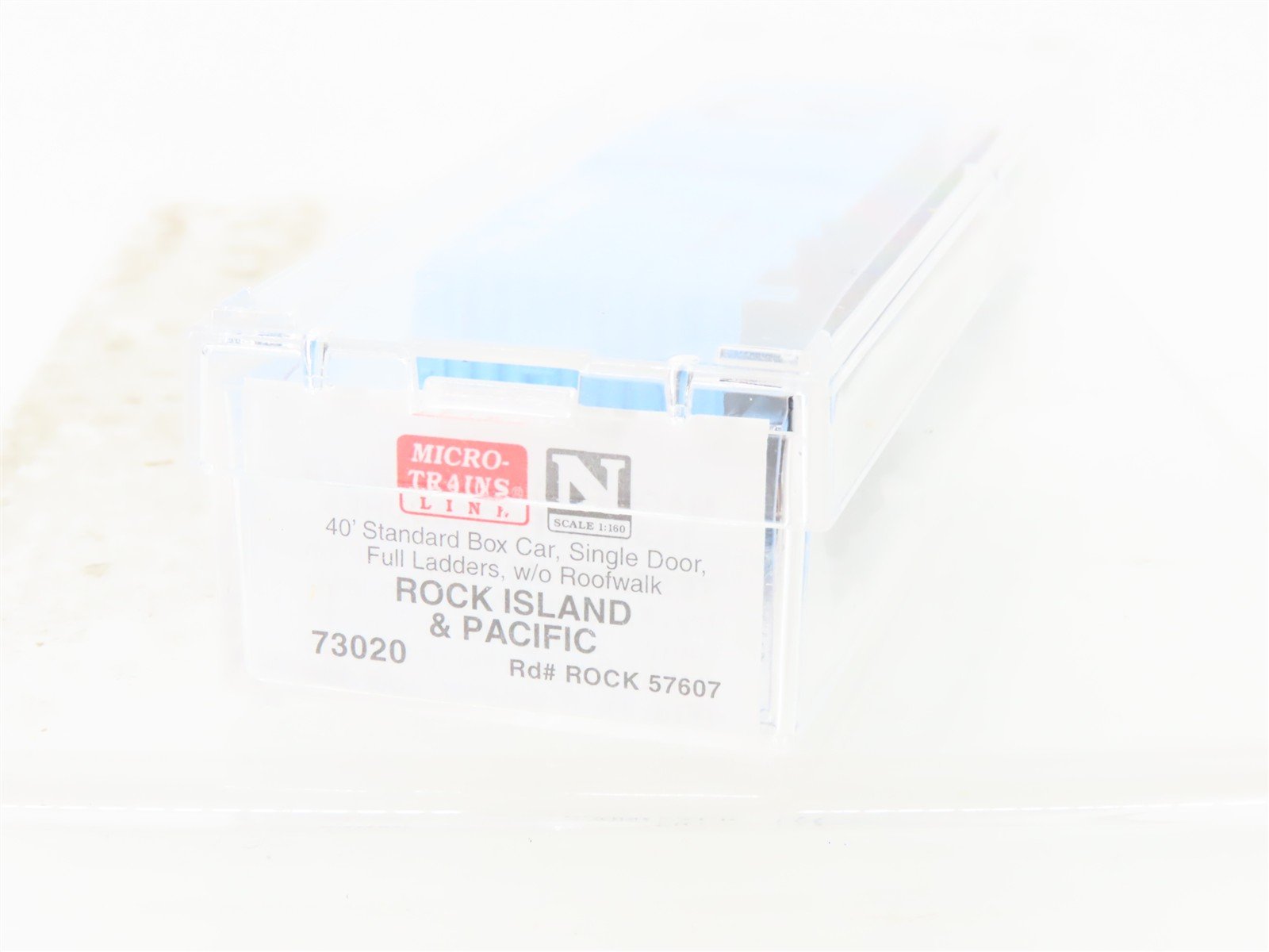 N Scale Micro-Trains MTL 73020 ROCK Rock Island 40' Standard Boxcar #57607