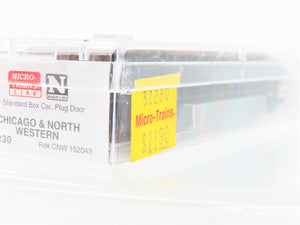N Scale Micro-Trains MTL 32230 CNW Chicago Northwestern 50' Boxcar #152043