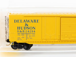 N Scale Micro-Trains MTL 76020 D&H Delaware & Hudson 50' Boxcar #24294