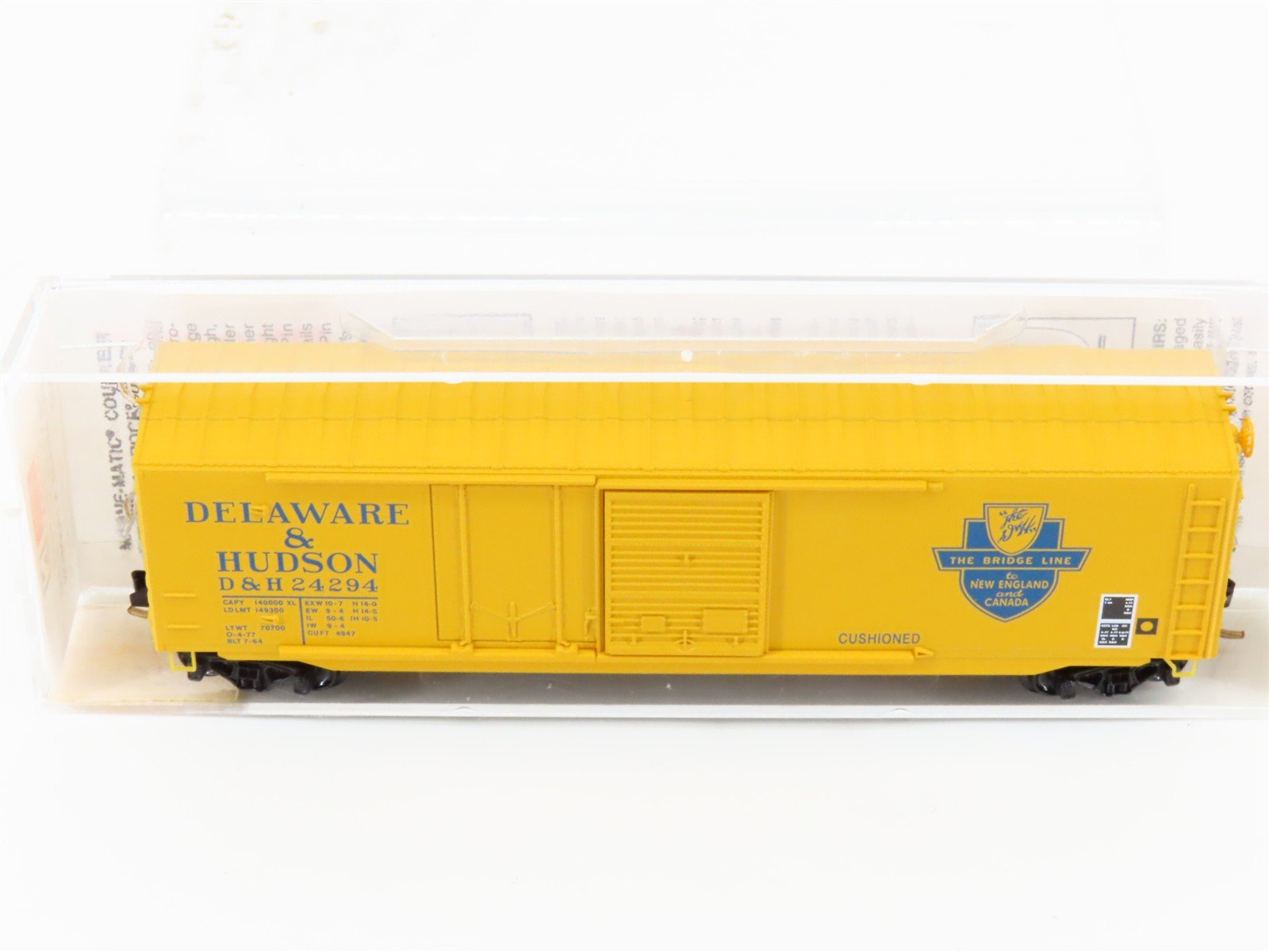 N Scale Micro-Trains MTL 76020 D&H Delaware & Hudson 50' Boxcar #24294