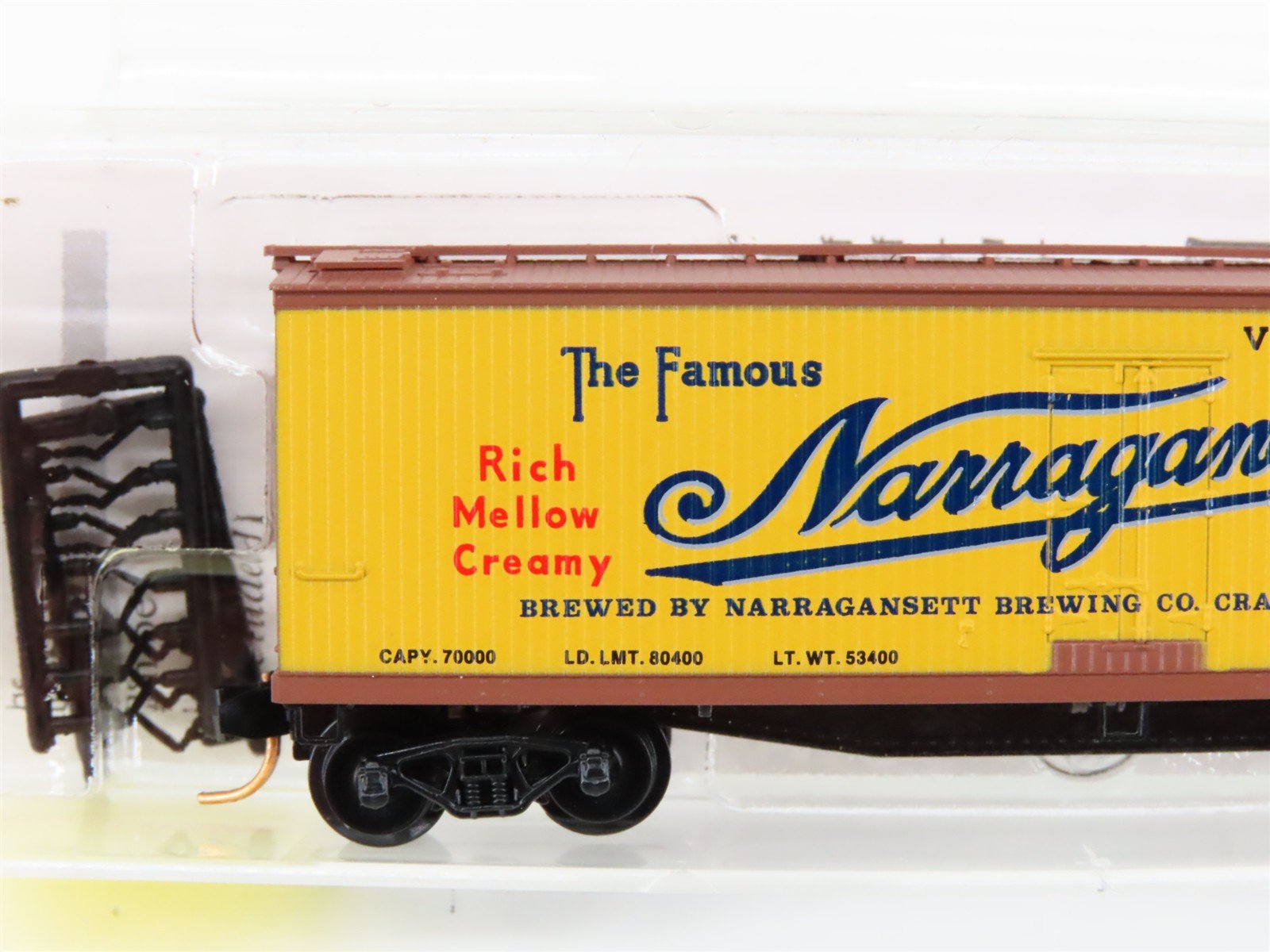 N Scale Micro-Trains MTL 49220 NBRX Narragansett 40' Wood Reefer #12