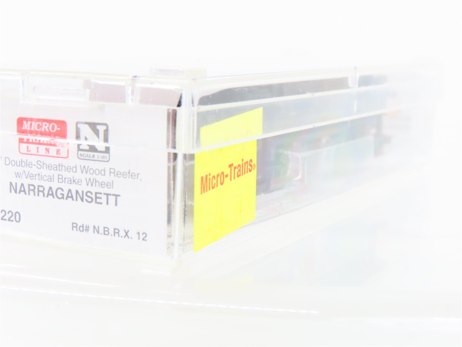 N Scale Micro-Trains MTL 49220 NBRX Narragansett 40' Wood Reefer #12