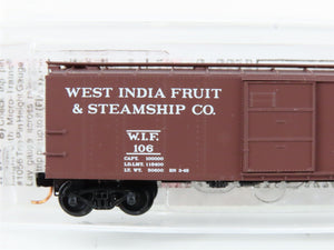 N Scale Micro-Trains MTL 120510 WIF Western India Fruit 40' USRA Boxcar #106