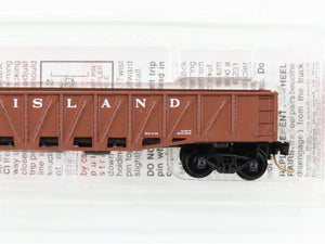 N Scale Micro-Trains MTL 62040 RI Rock Island 50' Fishbelly Gondola #1197