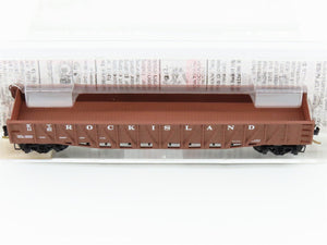 N Scale Micro-Trains MTL 62040 RI Rock Island 50' Fishbelly Gondola #1197