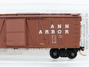 N Scale Micro-Trains MTL 28100 AA Ann Arbor 40' Outside Braced Boxcar #73835