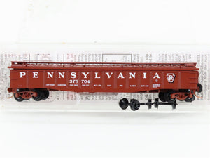 N Scale Micro-Trains MTL 106080 PRR Pennsylvania 50' Gondola #376704