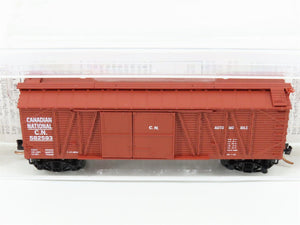 N Scale Micro-Trains MTL 40010 CN Canadian National 40' Braced Boxcar #582593