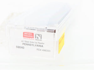 N Scale Micro-Trains MTL 59040 PRR Pennsylvania 40' Ice Reefer #498350