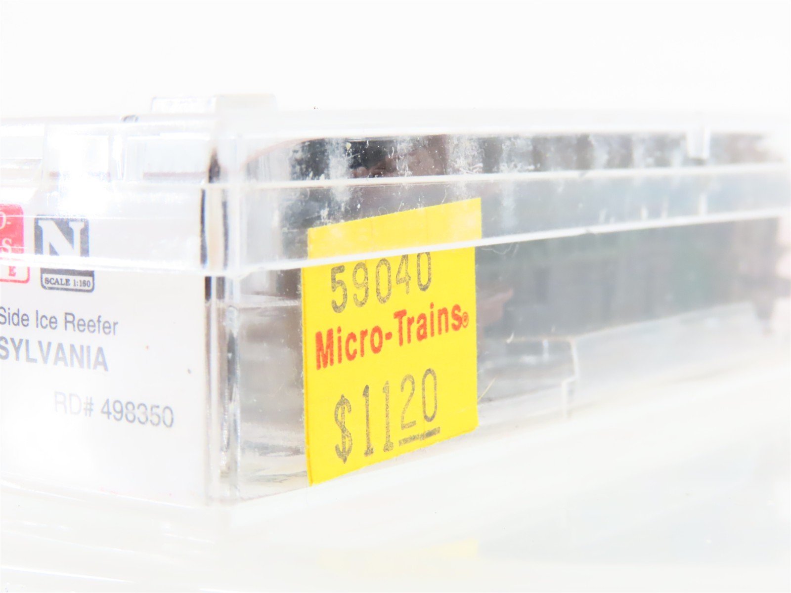 N Scale Micro-Trains MTL 59040 PRR Pennsylvania 40' Ice Reefer #498350