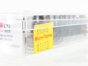 N Scale Micro-Trains MTL 59040 PRR Pennsylvania 40' Ice Reefer #498350