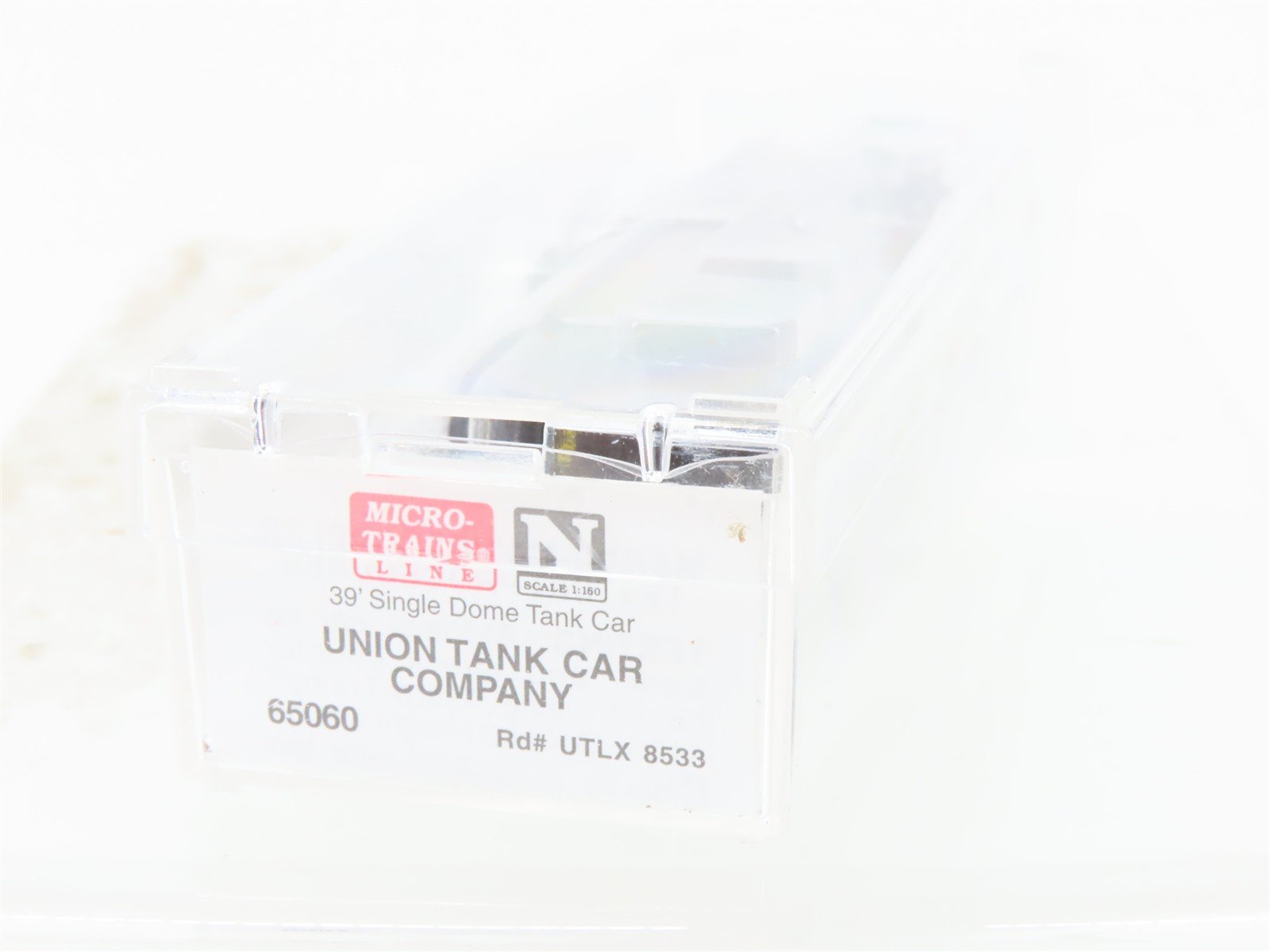 N Scale Micro-Trains MTL 65060 UTLX Union Tank Single Dome Tankcar #8533