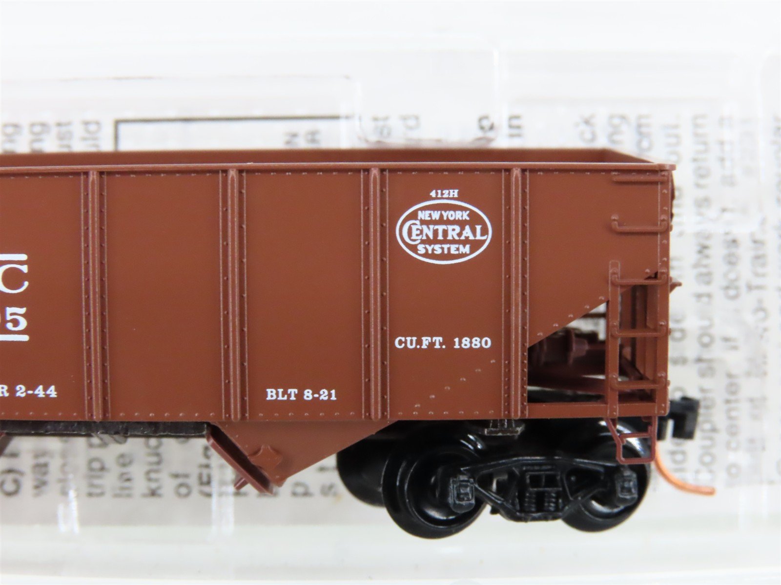 N Scale Micro-Trains MTL 56170 NYC New York Central 33' Twin Bay Hopper #838495