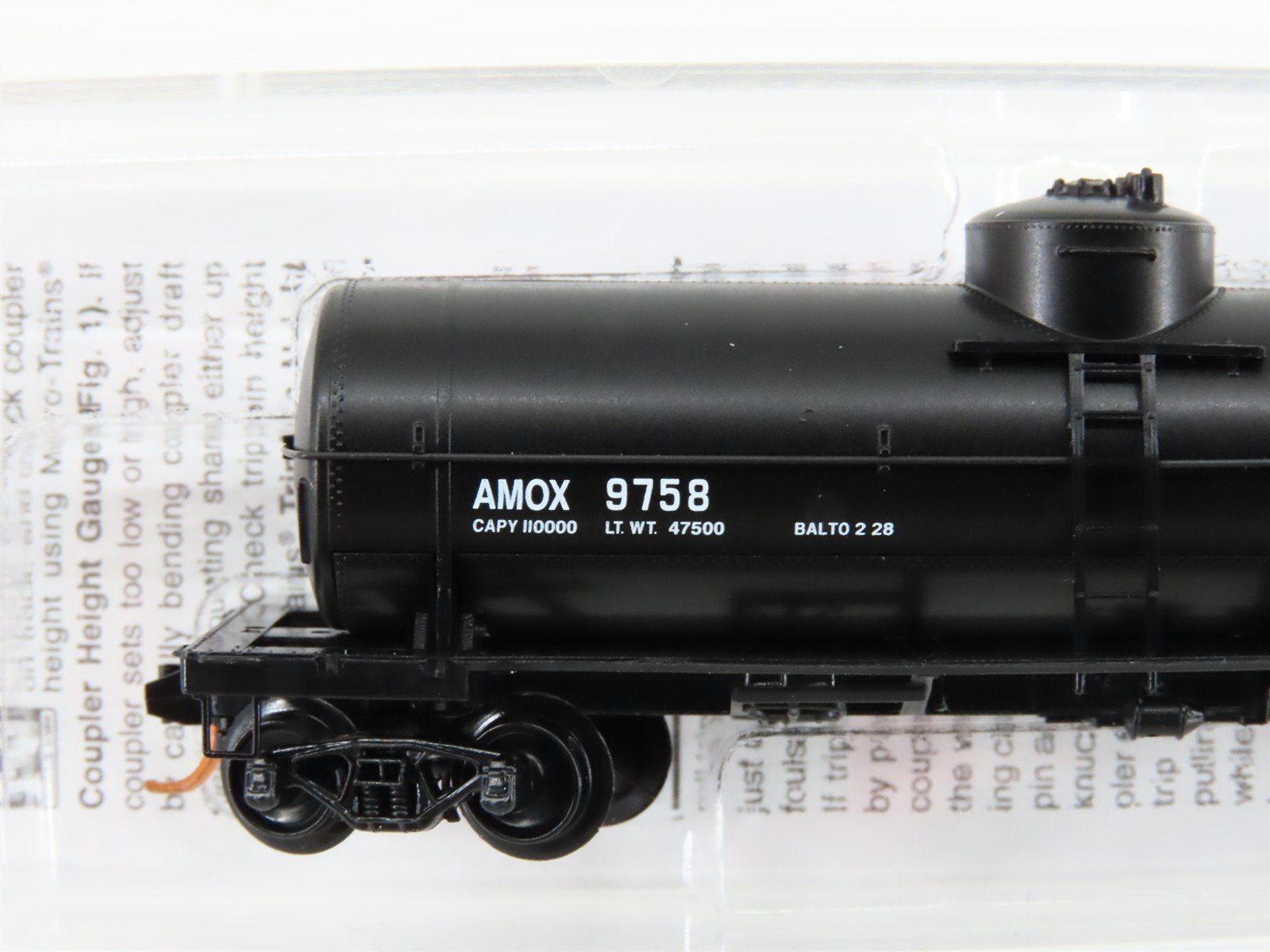 N Scale Micro-Trains MTL 06500660 AMOX Standard Oil Single Dome Tankcar #9758