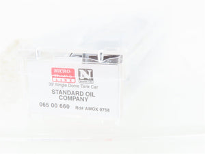 N Scale Micro-Trains MTL 06500660 AMOX Standard Oil Single Dome Tankcar #9758