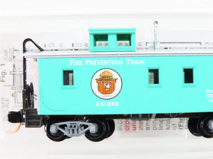 N Scale Micro-Trains MTL 51210 Smokey Bear 34' Wood Caboose #X51898
