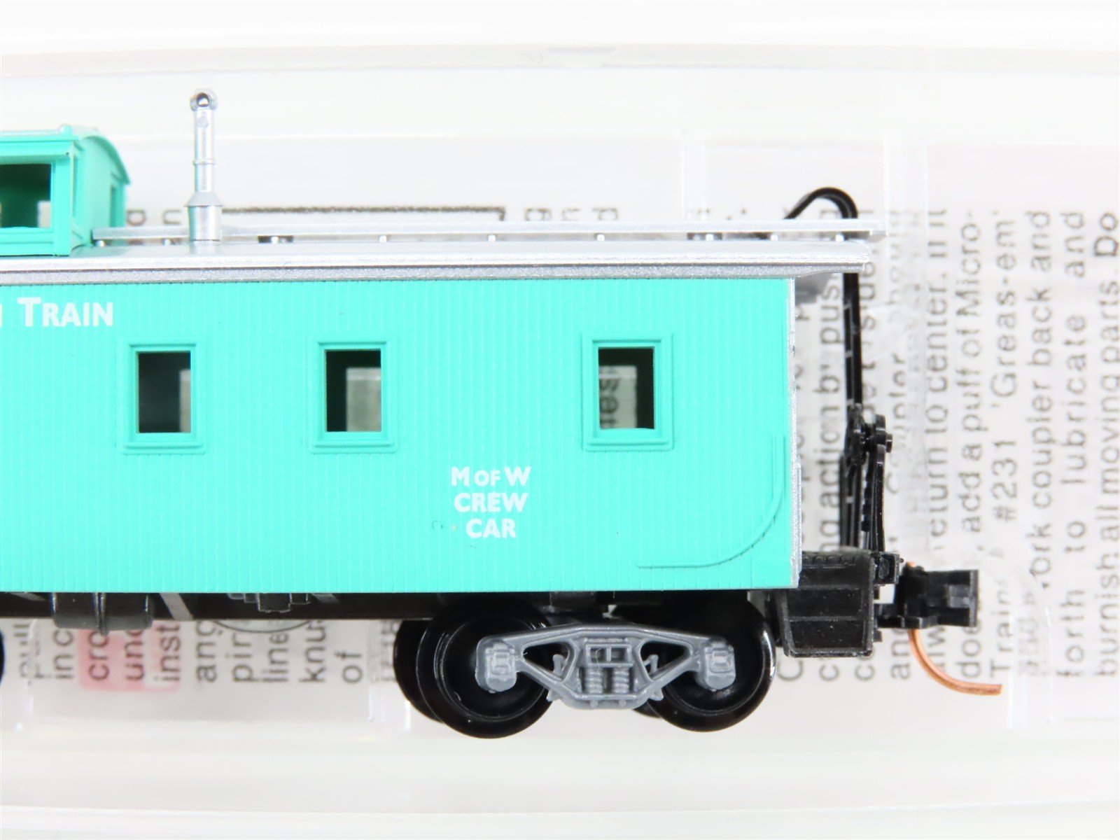 N Scale Micro-Trains MTL 51210 Smokey Bear 34' Wood Caboose #X51898