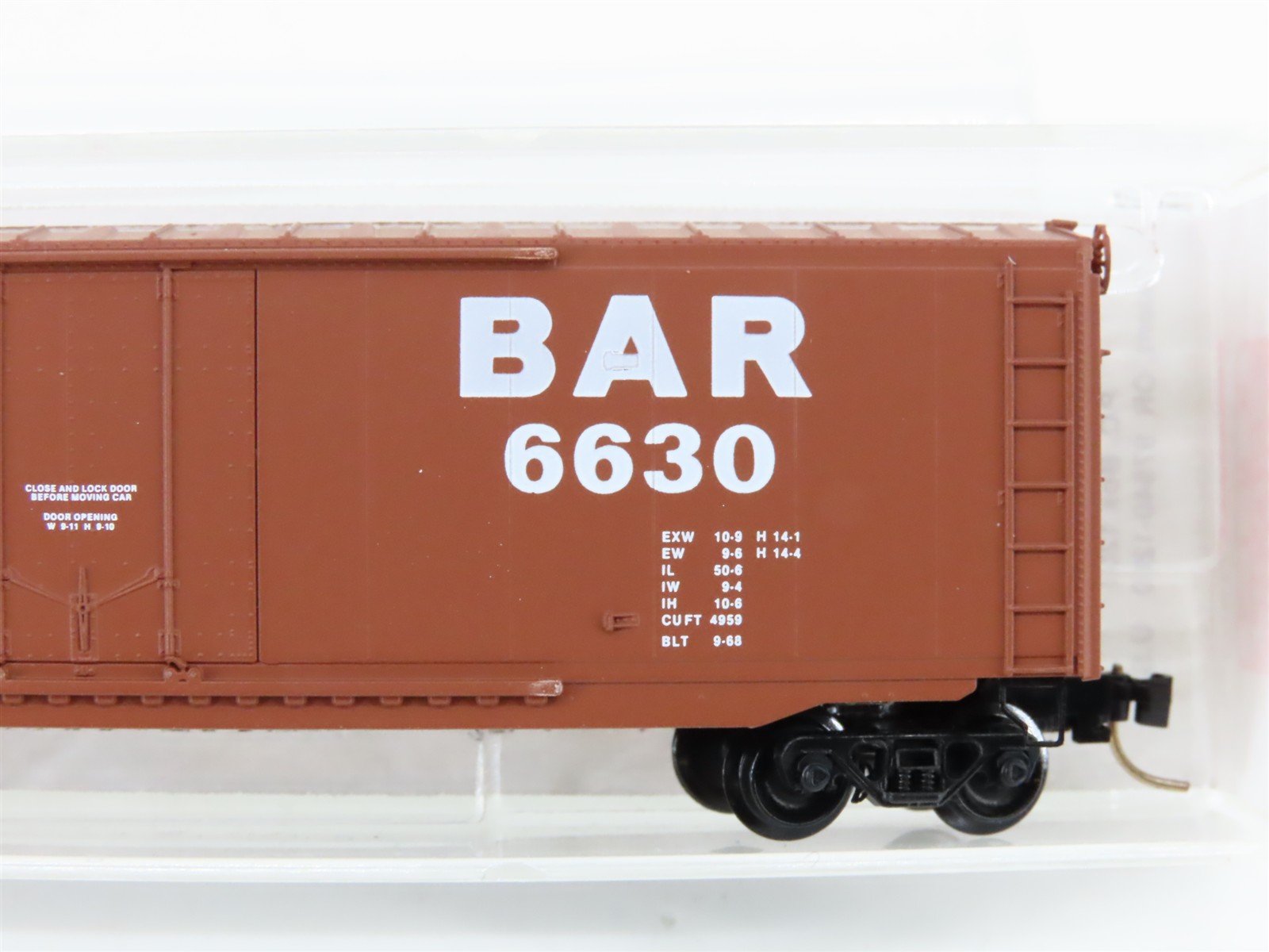 N Scale Micro-Trains MTL 38140 BAR Bangor & Aroostook 50' Standard Boxcar #6630