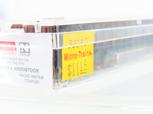 N Scale Micro-Trains MTL 38140 BAR Bangor & Aroostook 50' Standard Boxcar #6630