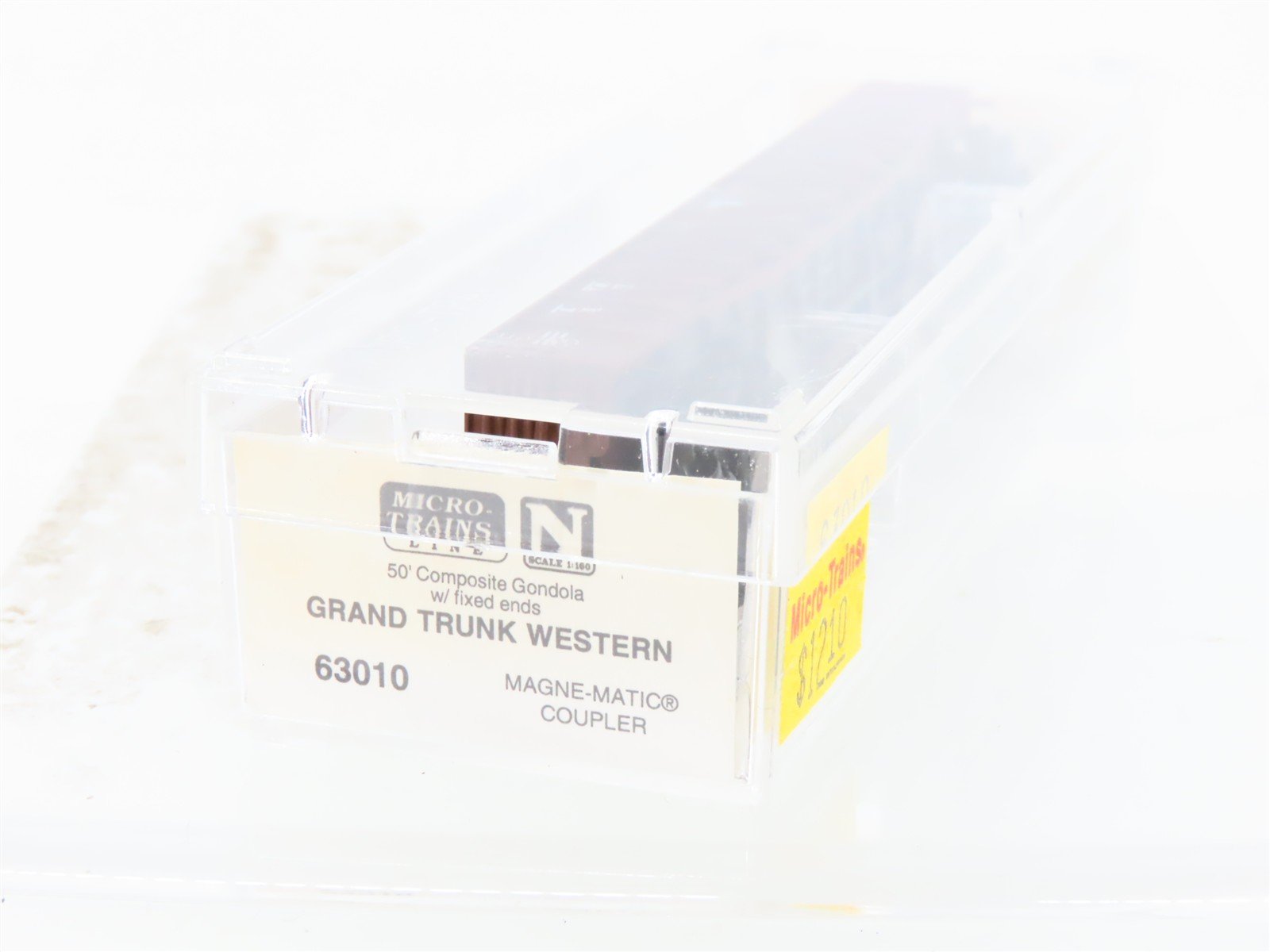 N Scale Micro-Trains MTL 63010 GTW Grand Trunk Western 50' Gondola #145457