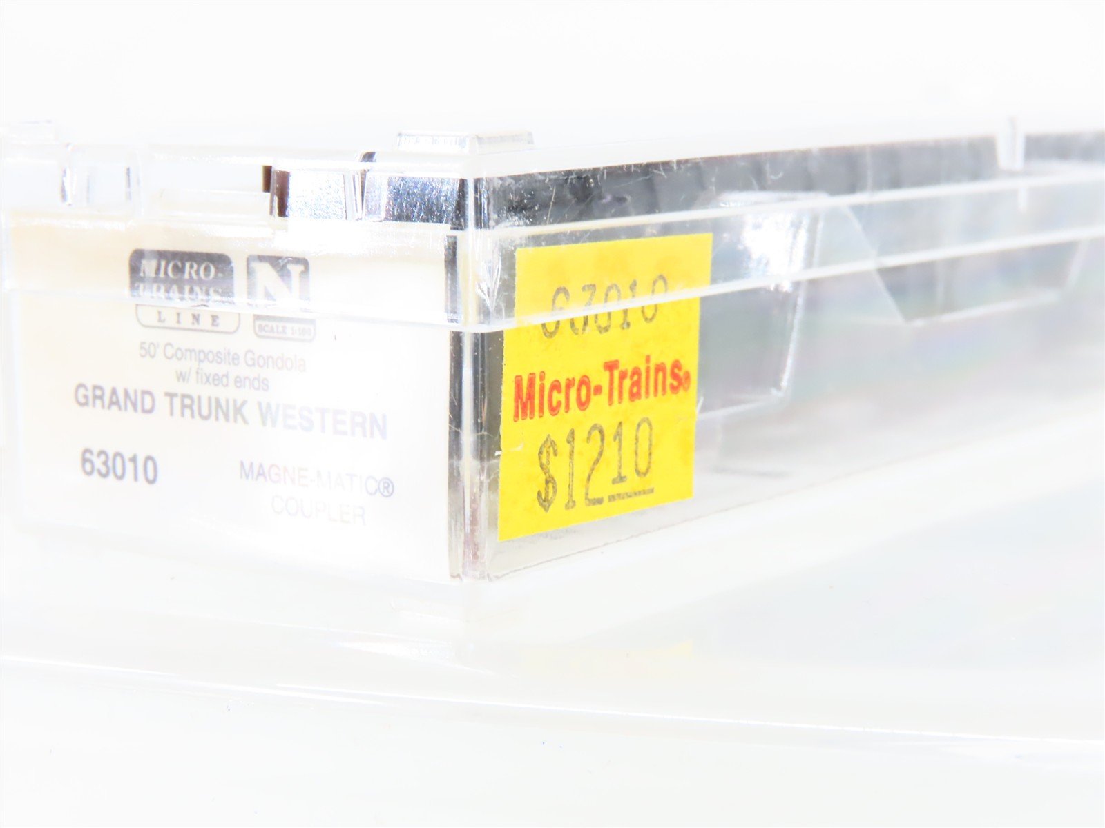 N Scale Micro-Trains MTL 63010 GTW Grand Trunk Western 50' Gondola #145457