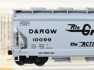 N Scale Micro-Trains MTL 92020 DRGW Rio Grande 2-Bay Covered Hopper #10099