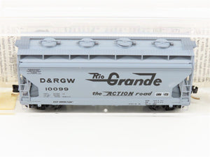 N Scale Micro-Trains MTL 92020 DRGW Rio Grande 2-Bay Covered Hopper #10099
