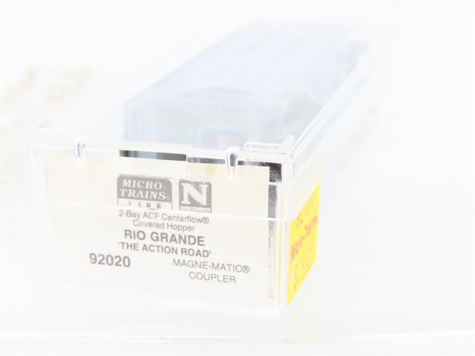 N Scale Micro-Trains MTL 92020 DRGW Rio Grande 2-Bay Covered Hopper #10099