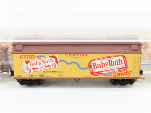 N Scale Micro-Trains MTL 04900710 NADX Nestle Baby Ruth #1 40' Wood Reefer #4093