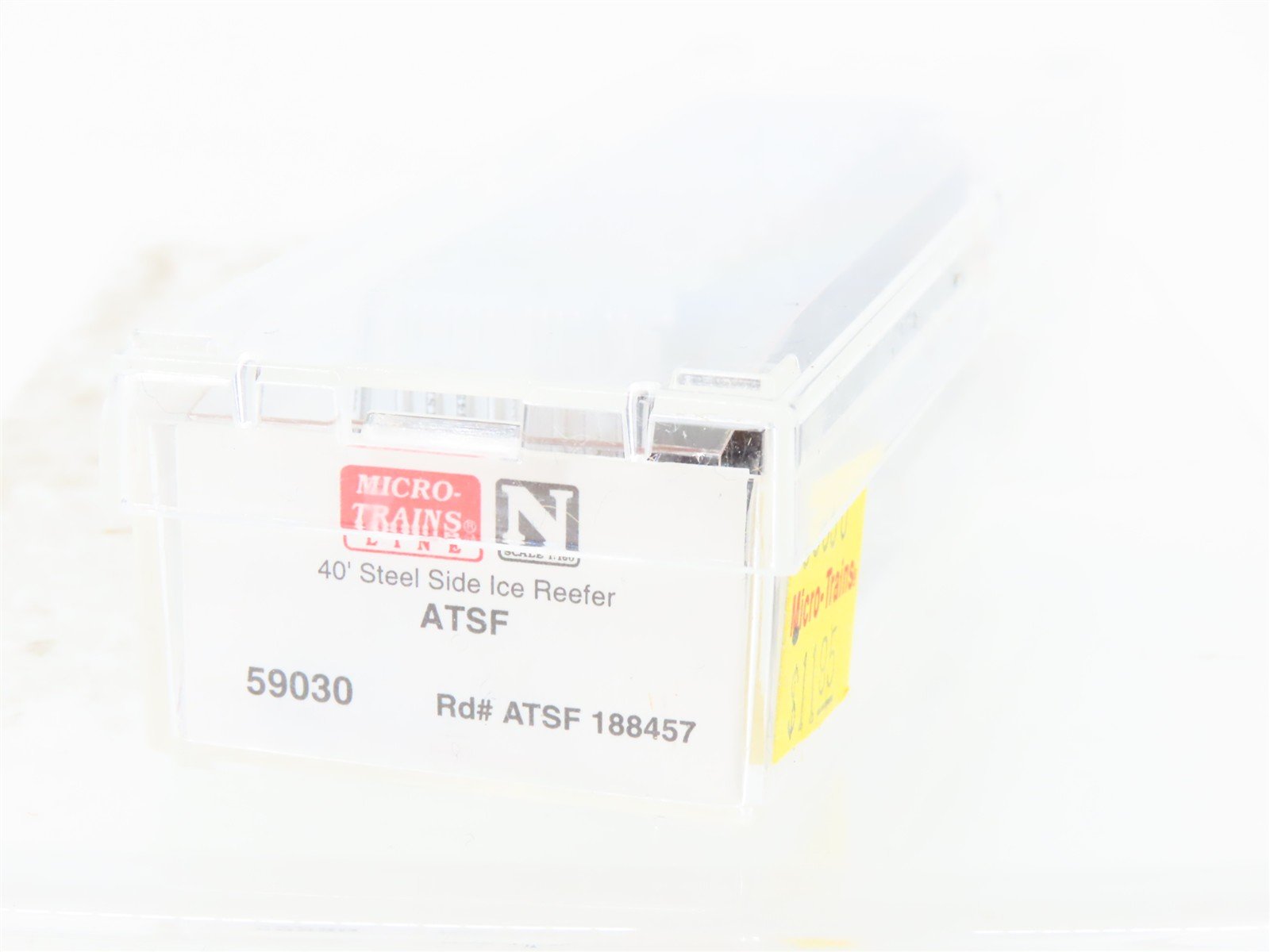 N Scale Micro-Trains MTL 59030 ATSF Santa Fe 40' Steel Ice Reefer #188457
