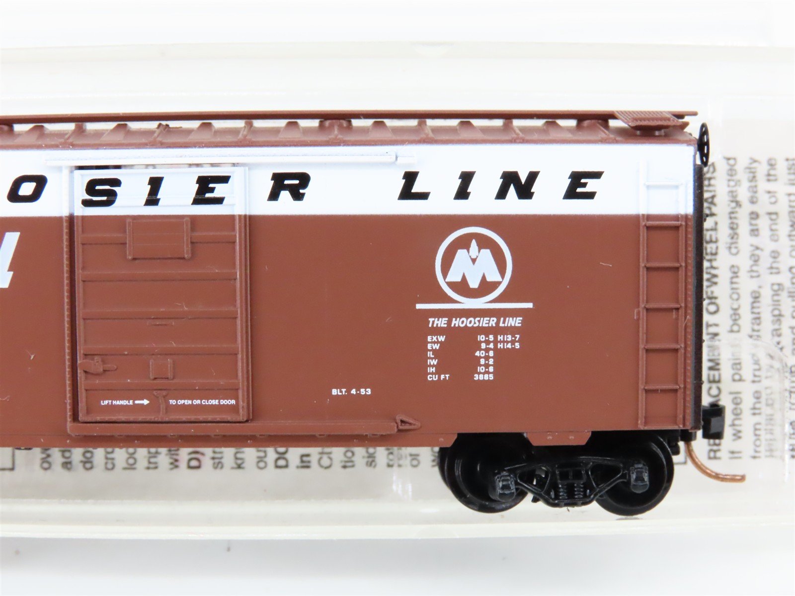 N Scale Micro-Trains MTL 20486 CIL Monon 