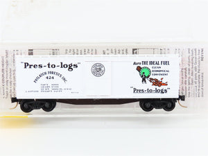 N Scale Micro-Trains MTL 42060 Potlatch Lumber Co 40' Boxcar #424