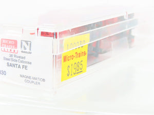 N Scale Micro-Trains MTL 100030 ATSF Santa Fe 36' Riveted Steel Caboose #999245