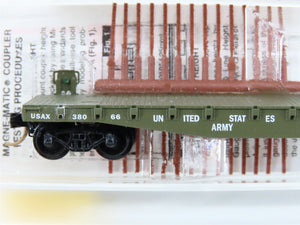N Scale Micro-Trains MTL 45180 USAX US Army 50' Flatcar #38066