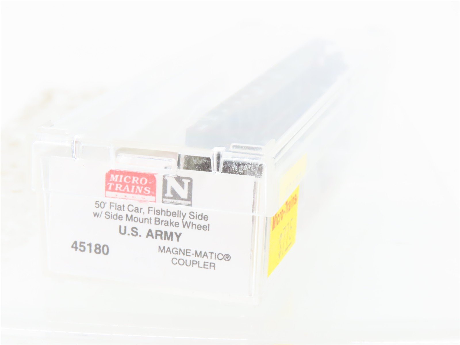 N Scale Micro-Trains MTL 45180 USAX US Army 50' Flatcar #38066