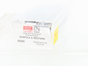 N Scale Micro-Trains MTL 92050 N&W Norfolk & Western 2-Bay Hopper #180783